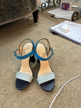 Brand-new Cole Haan blue summer sandals, size 6.5